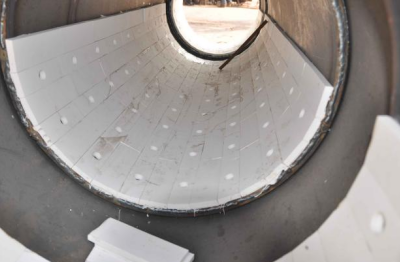 焊接耐磨陶瓷在落煤管工况的适配研究