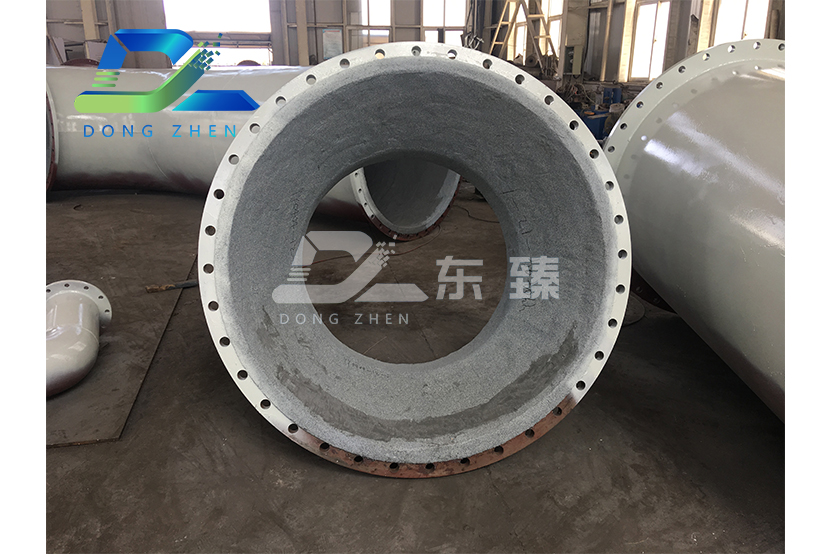耐磨陶瓷胶泥在电厂脱销烟道施工方案