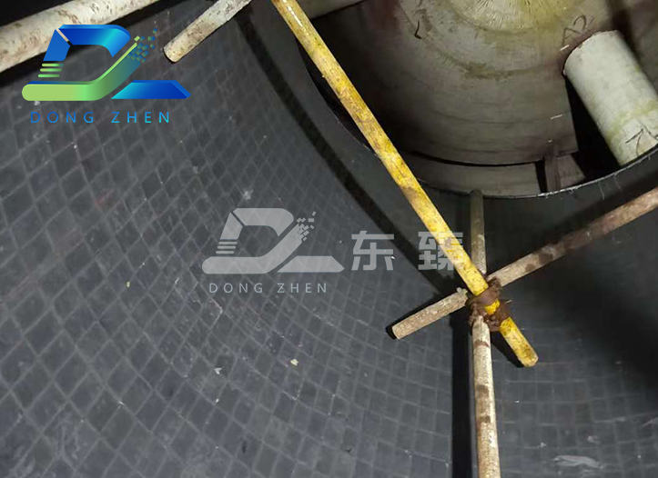 建议使用磁性耐磨陶瓷片快速修复选粉机壳体的磨损