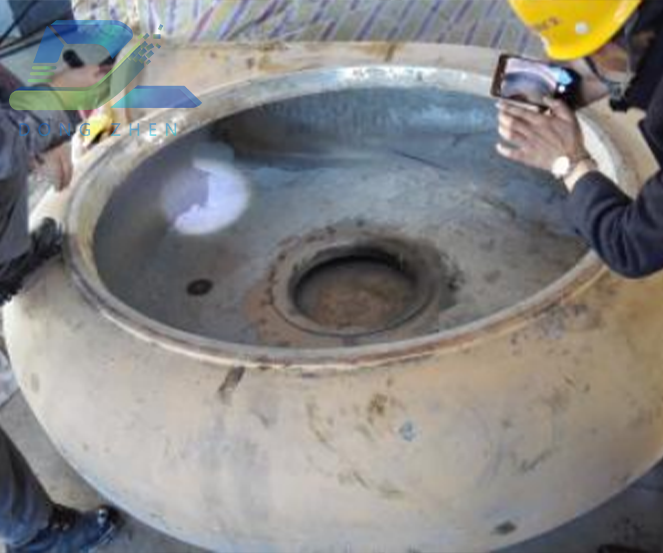 耐磨修补剂在矿山渣浆泵磨损方面的研究